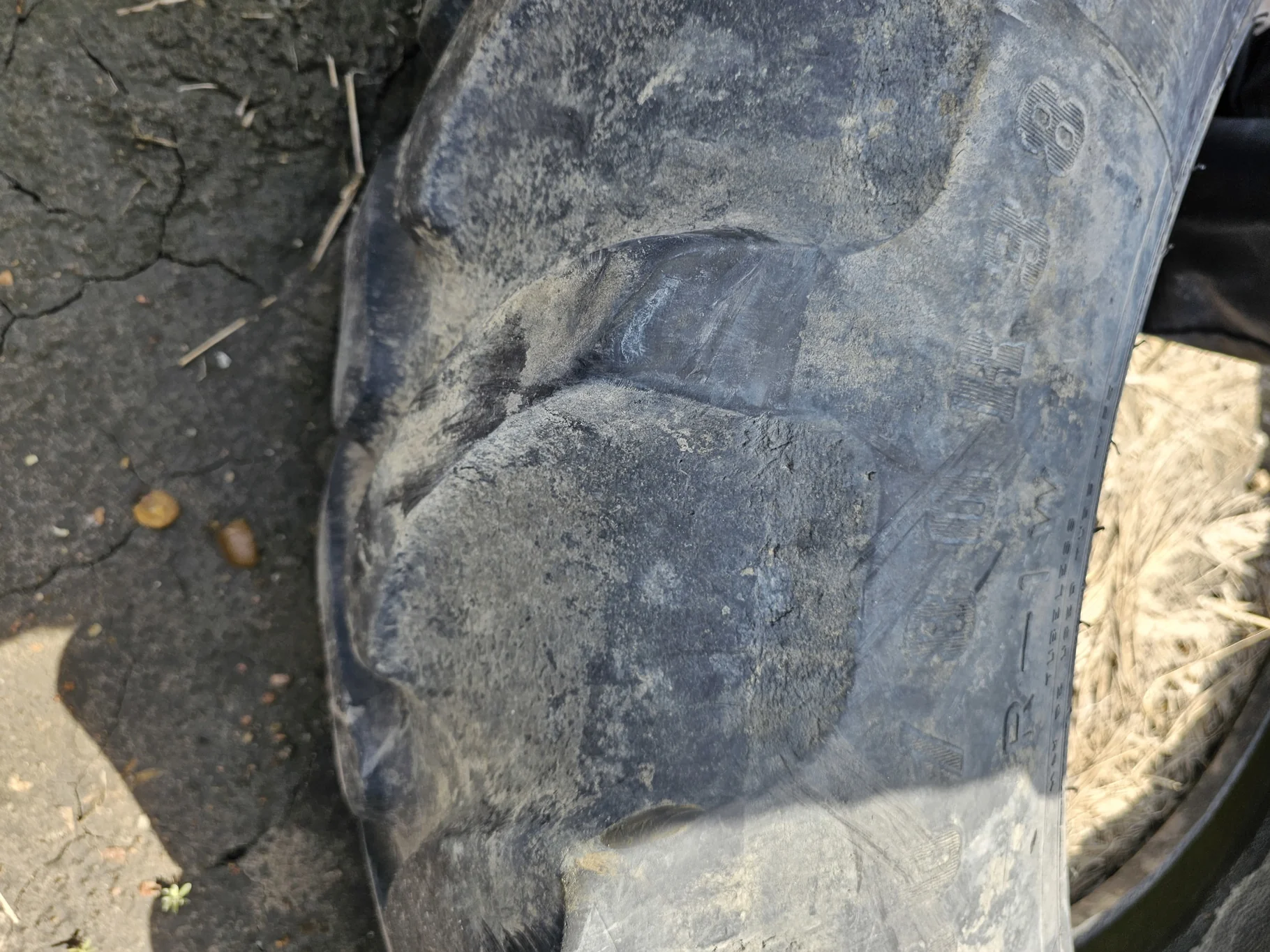 Used 40% 380/80R38 Firestone Radial All Traction DT R-1W 142B TL - Fair Condition image 5