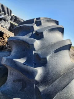 Used 90% 520/85R42 Firestone RAT 23 R-1 (157B) TL (Stubble;Side wall cut; rubbed) image 3