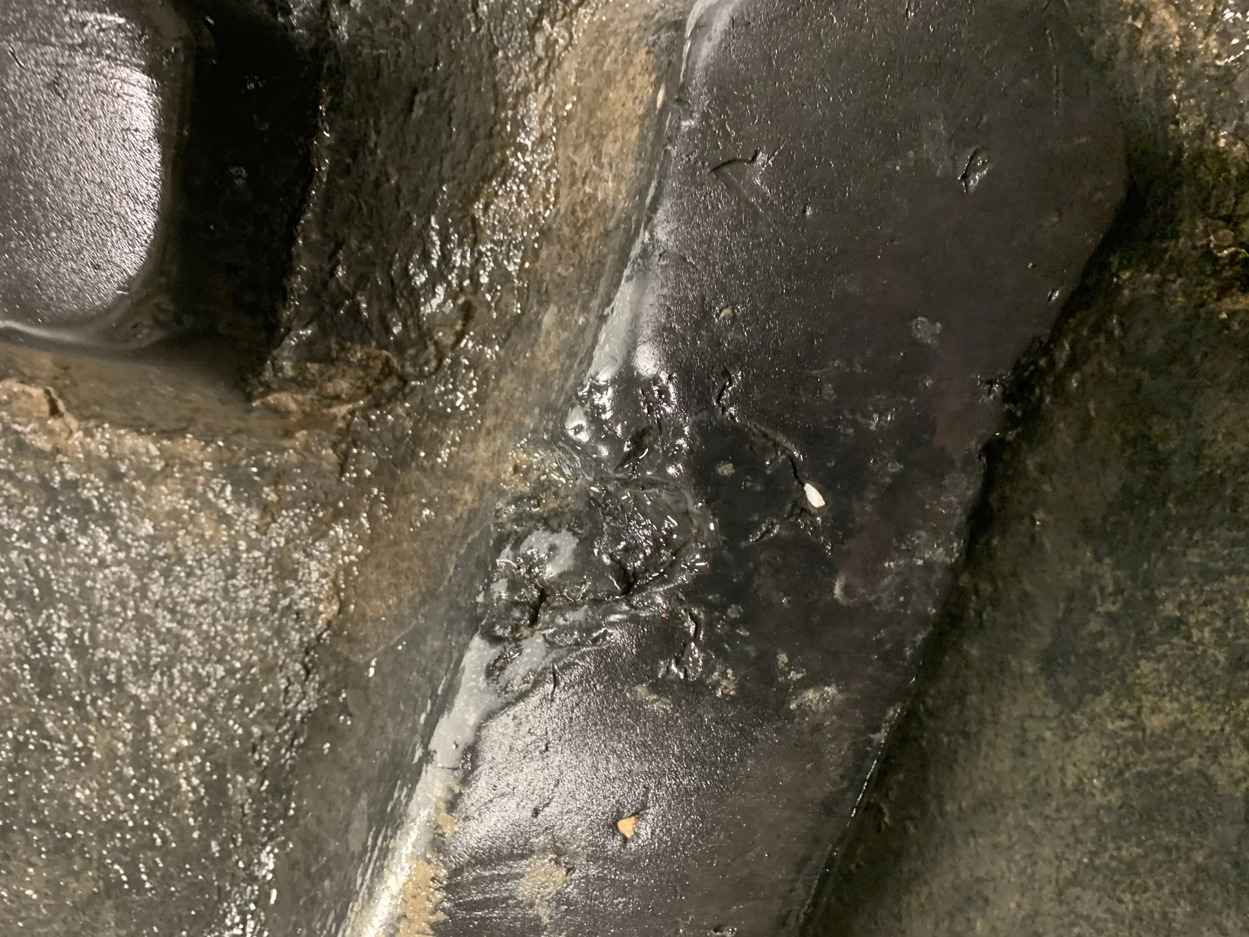 Used 80% IF1250/45-32 Firestone  R-1W 177B (stubble) Side wall Cracks, Lug Damage image 3