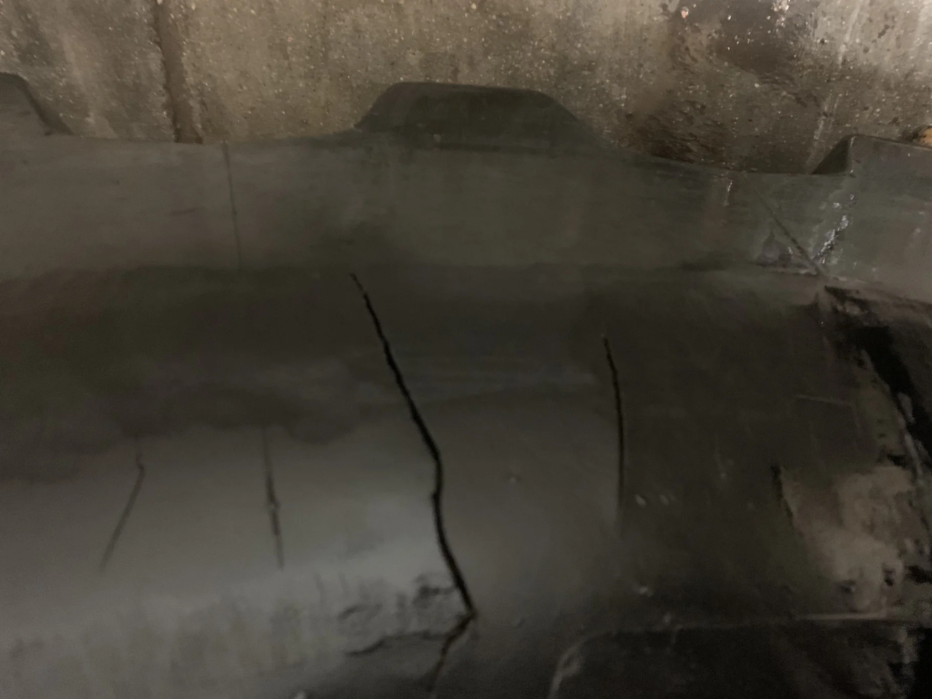 Used 80% IF1250/45-32 Firestone  R-1W 177B (stubble) Side wall Cracks, Lug Damage image 5