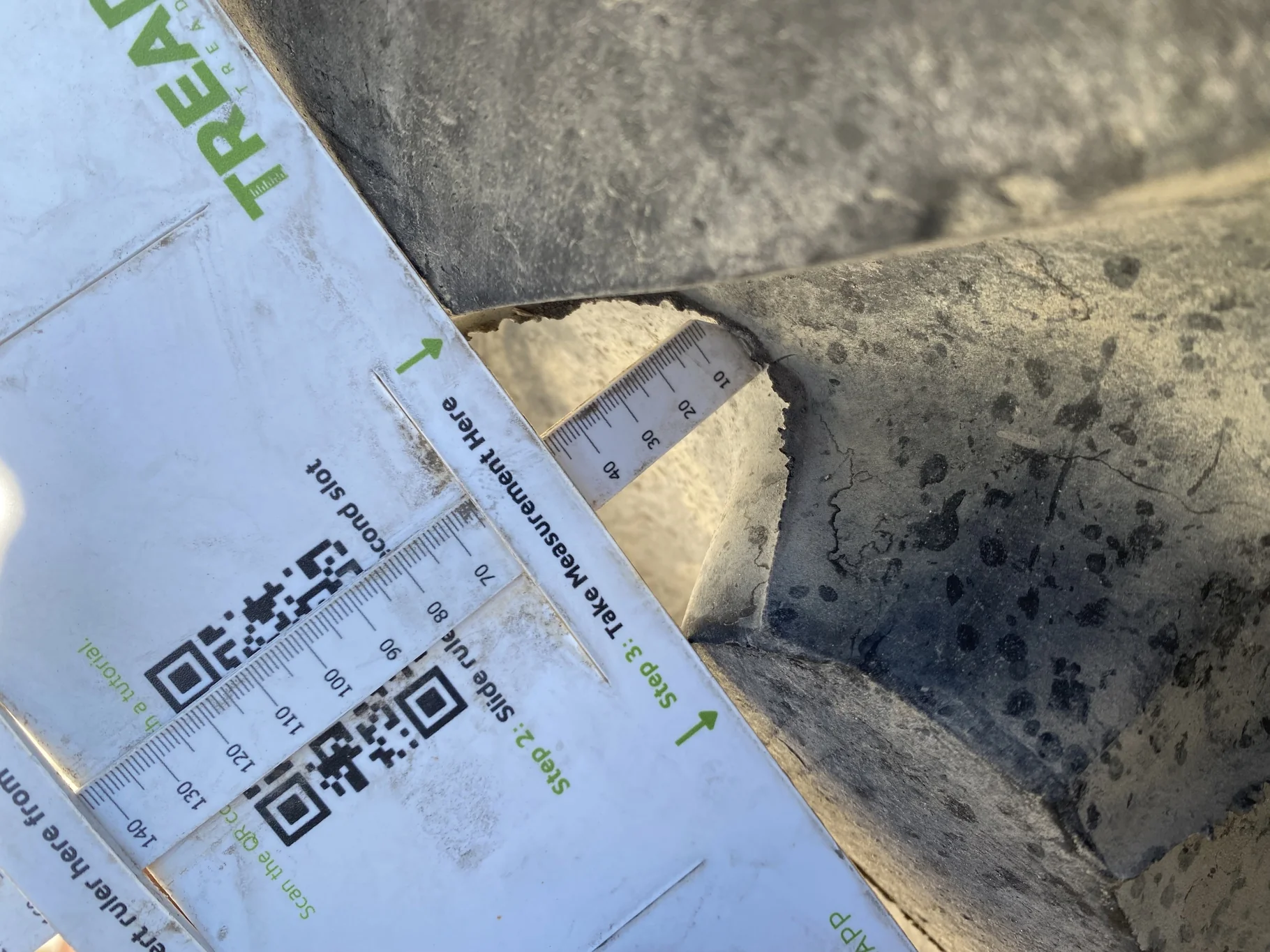 Used 95% 380/90R46 Goodyear Ultra Sprayer 168A8/B R-1 TL - lug cuts, between tread cuts, bead damage image 6