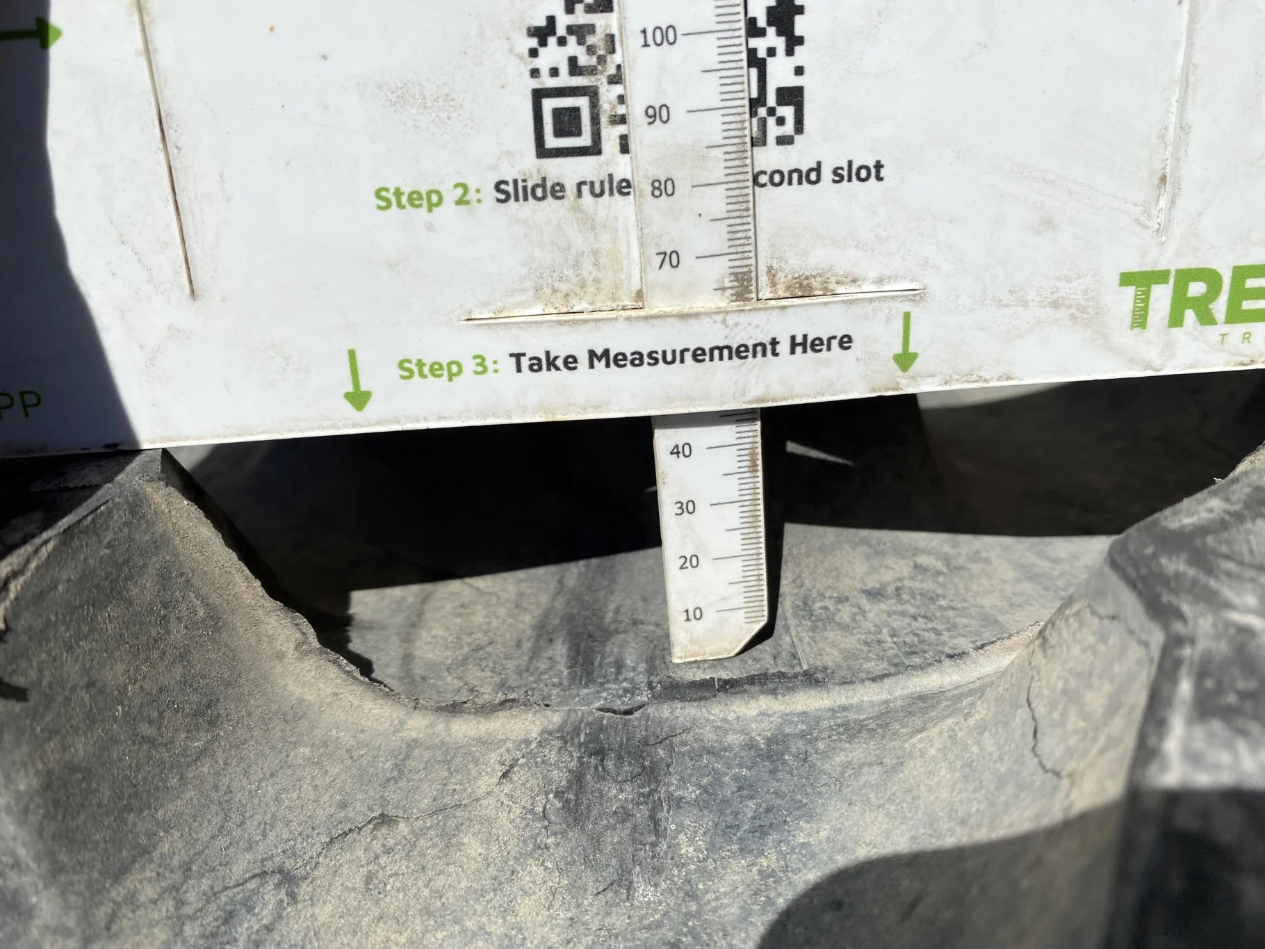 Used 90% 420/80R46 Goodyear Ultra Torque Radial DT712 R-1 151A8/B TL - lug cut, light lug stubble, b image 8