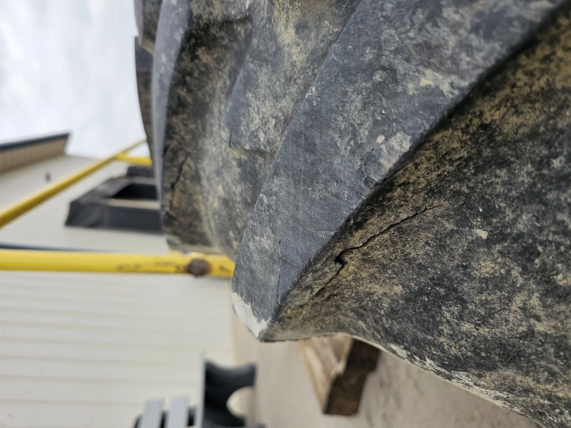 Used 35% 480/80R46 Michelin Agribib (158A8) ( Stubble, Lug Cuts,  Chucks missing in Lugs, Side wall image 8
