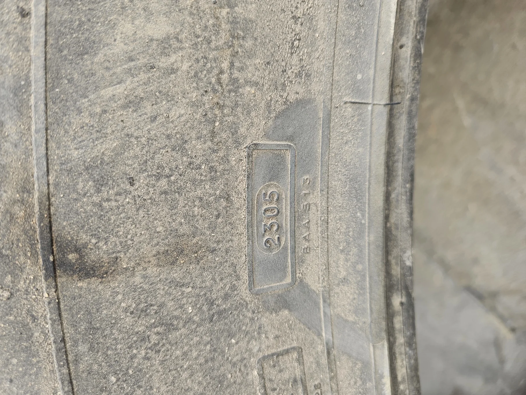 Used 35% 480/80R46 Michelin Agribib (158A8) ( Stubble, Lug Cuts,  Chucks missing in Lugs, Side wall image 9