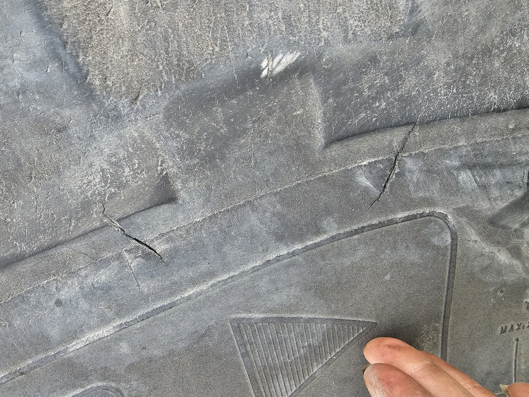 Used 50% 480/80R46 Michelin AgriBib R-1W 158A8/158B TL - (Sidewall Cuts, Stubble, Lug Cuts/chunks, W image 6