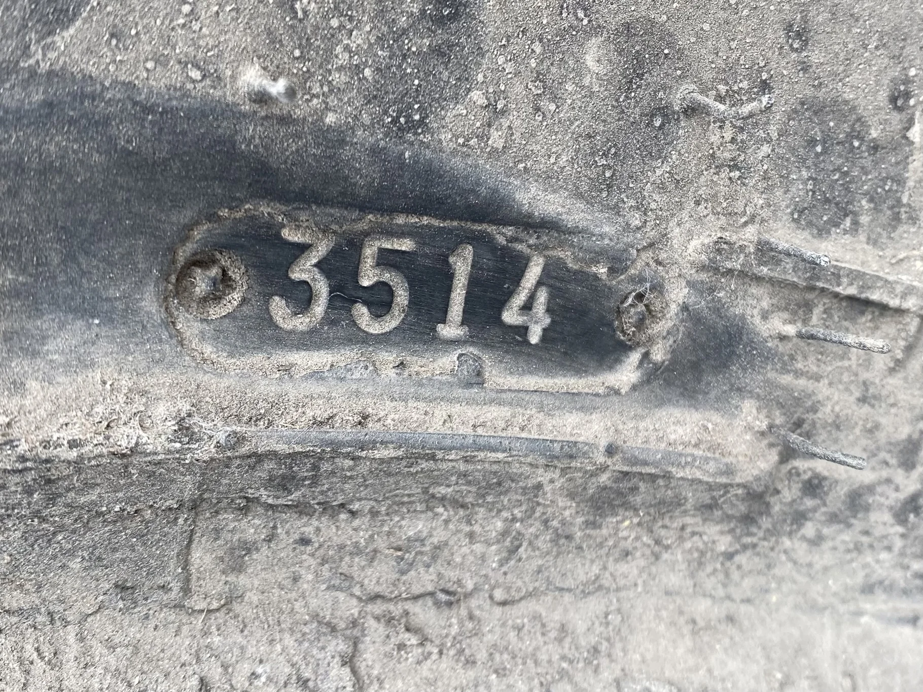 Used 480/70R34 155A8 Goodyear Super Traction Radial DT810 TL R-1W 50-55% image 5