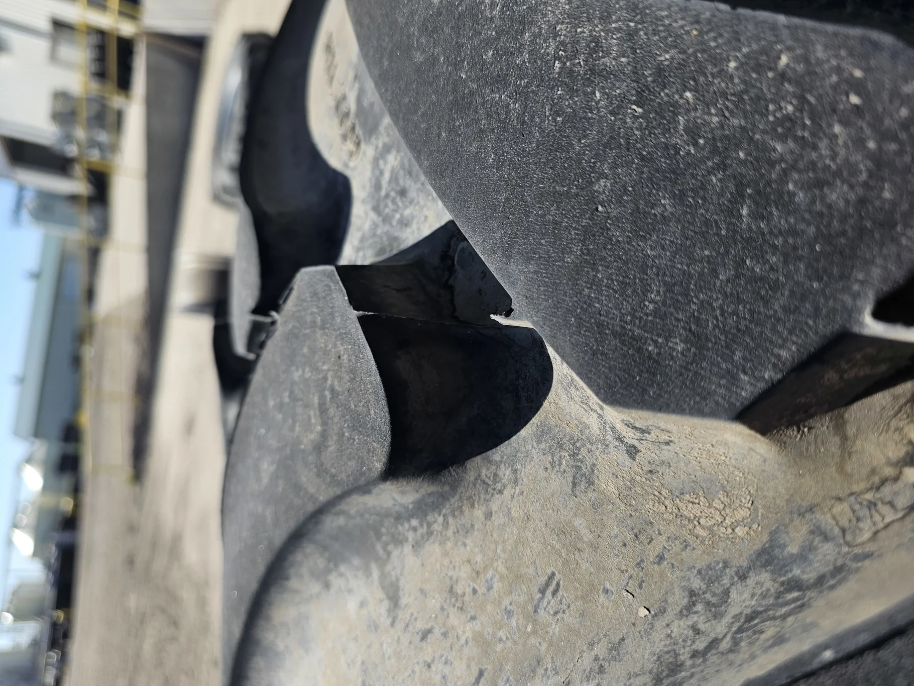 Used 85% 750/50R26 Goodyear Optitorque 157D, Stubble, Road Wear,