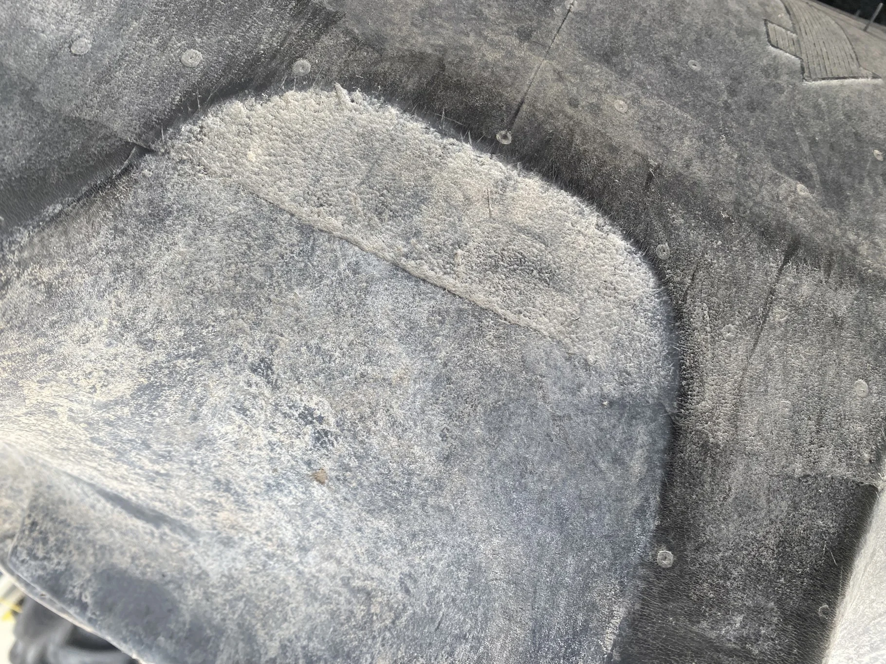 Used 66% 600/65R28 Firestone Radial All Traction DT 154A8 R-1W (Road wear, between tread cuts, sidew image 4