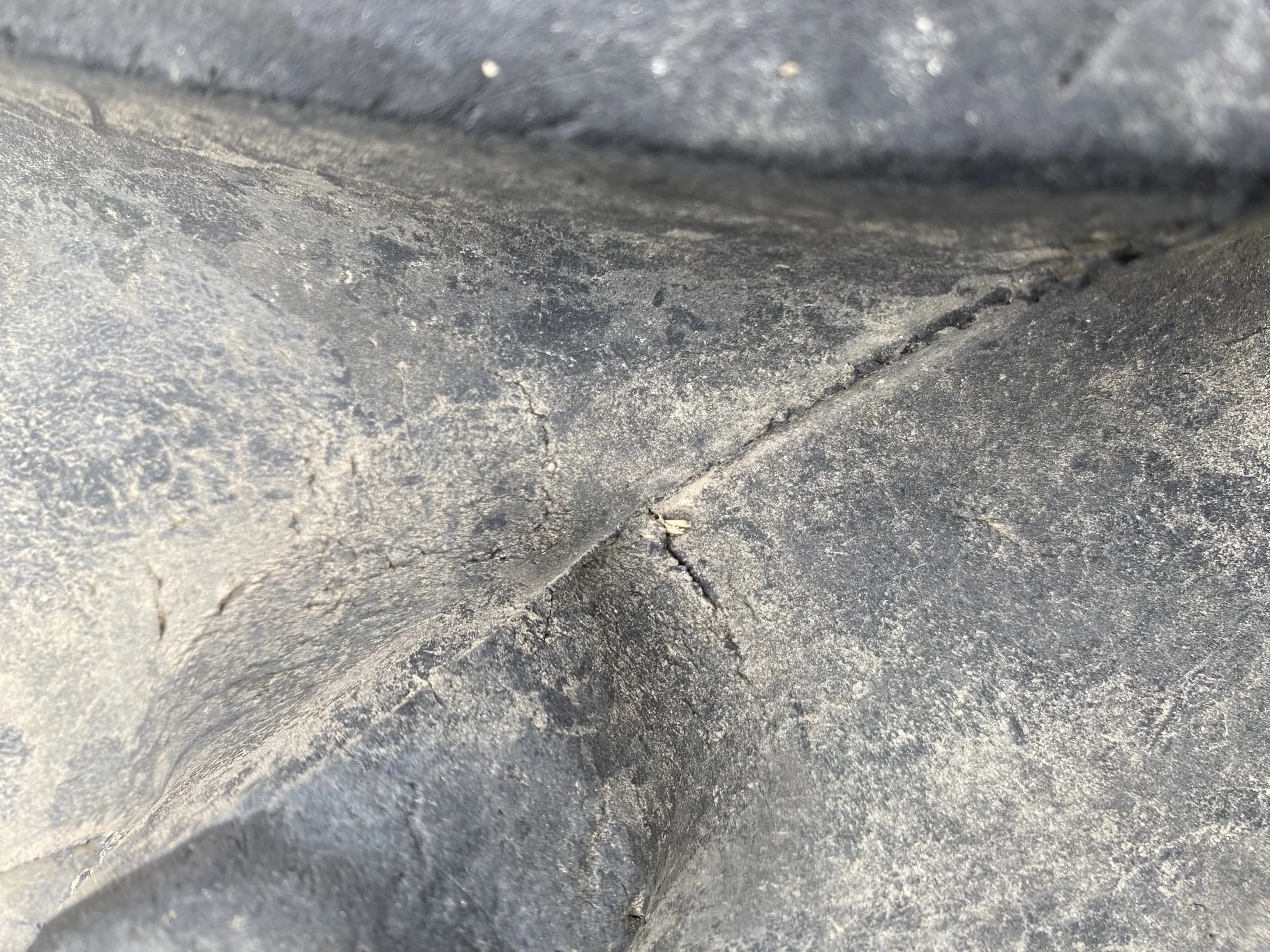 Used 90% 340/85R28 Firestone Performer 85 127D TL (lug cuts, chunks, stubble, weathering, between tr image 7