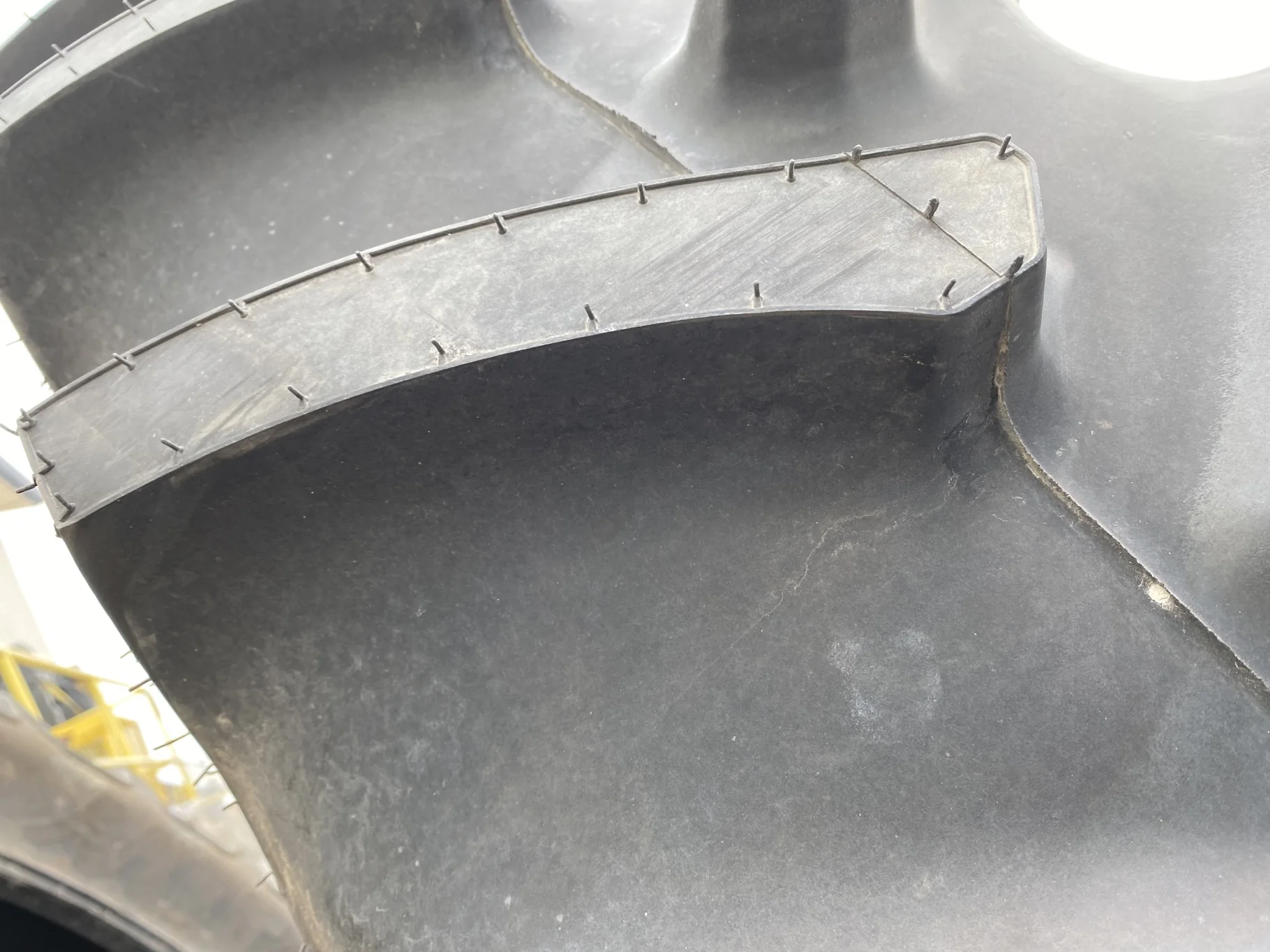 Used 95% 480/80R46 Firestone Radial All Traction 158A8 R-1 TL (lugcuts, banding damage from shipping image 5