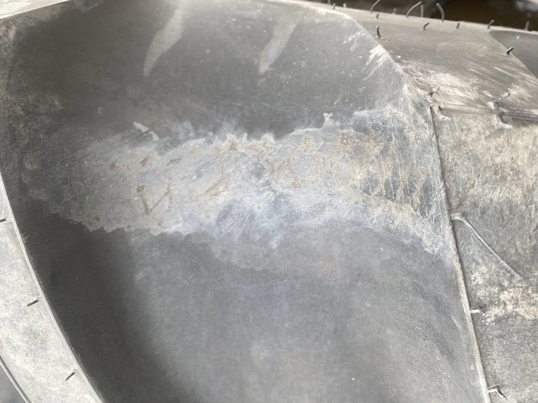 Used 95% 480/80R46 Firestone Radial All Traction 158A8 R-1 TL (lugcuts, banding damage from shipping image 6