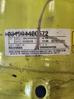 Used 15 x 34 12-16.732-14.640 Titan Heavy Duty Disc Wheel JD Ag Yellow image 2