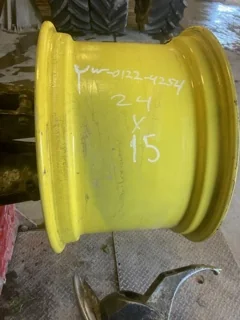 Used 15 X 24 John Deere Yellow 8 Bolt (.846) GKN Style Wheel (8-8-6) image 3