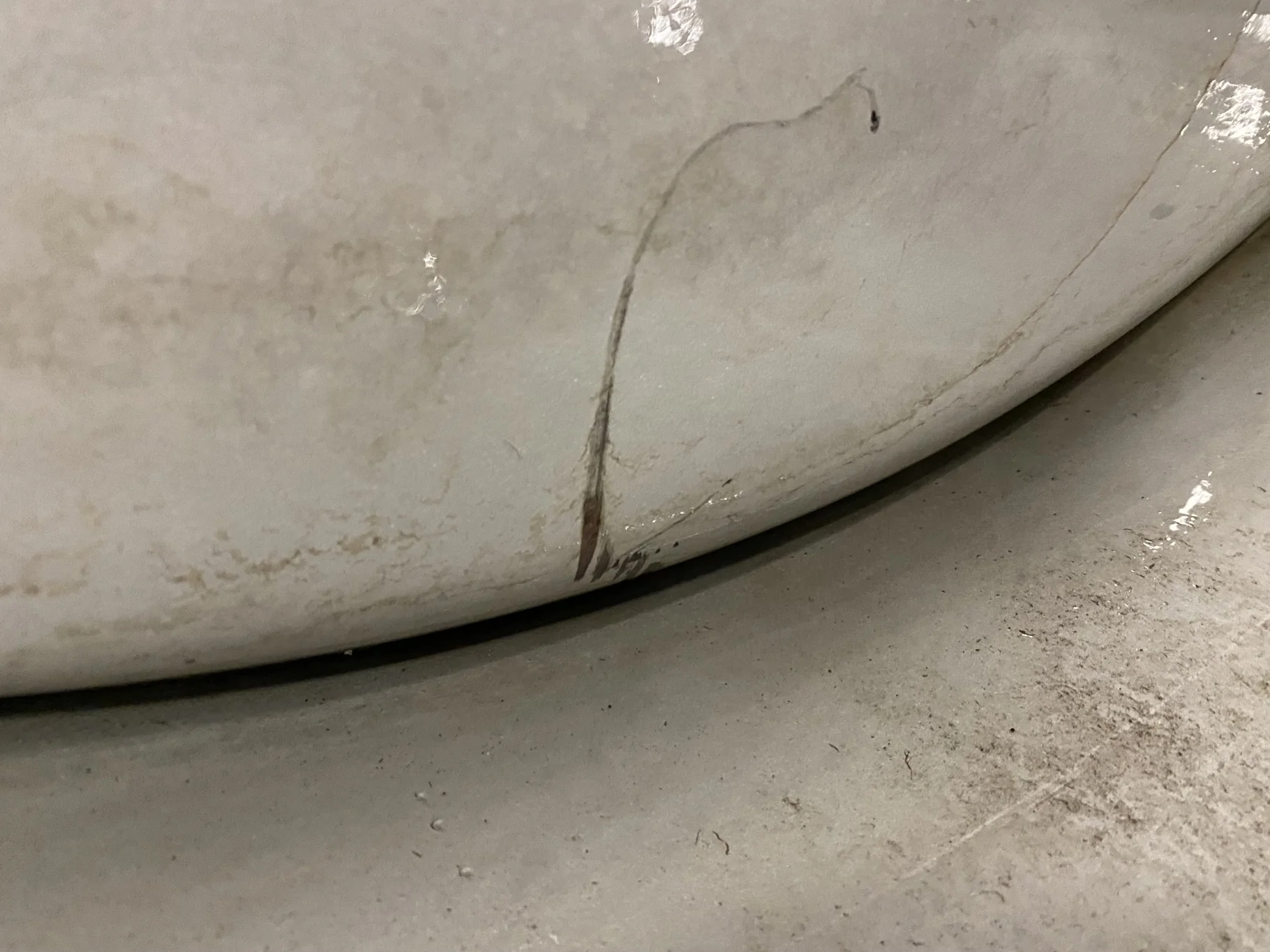 Used 18 X 38 Case IH Silver 10 Bolt (.906) Sprayer Wheel (10-13.189-11.070) 2.62" OUT (Gashes/Scratc image 6