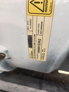 USED 20 X 26 NH WHITE PLATE CENTER 10-13-11 image 4