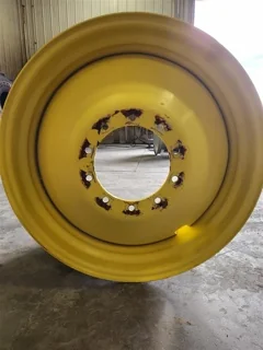 Used 23 X 38 10-13.19-11.07-14.37 OUTSET Dolly Dual Yellow Wheel