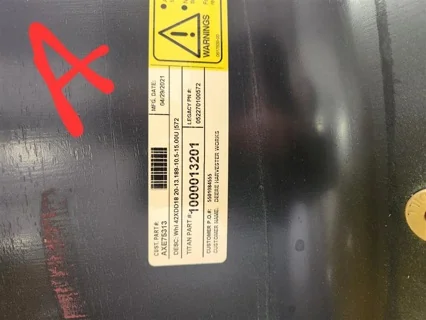 Used 18 x 42 20-13.189-10.5-15.00" JD Ag Yellow Wheel image 2