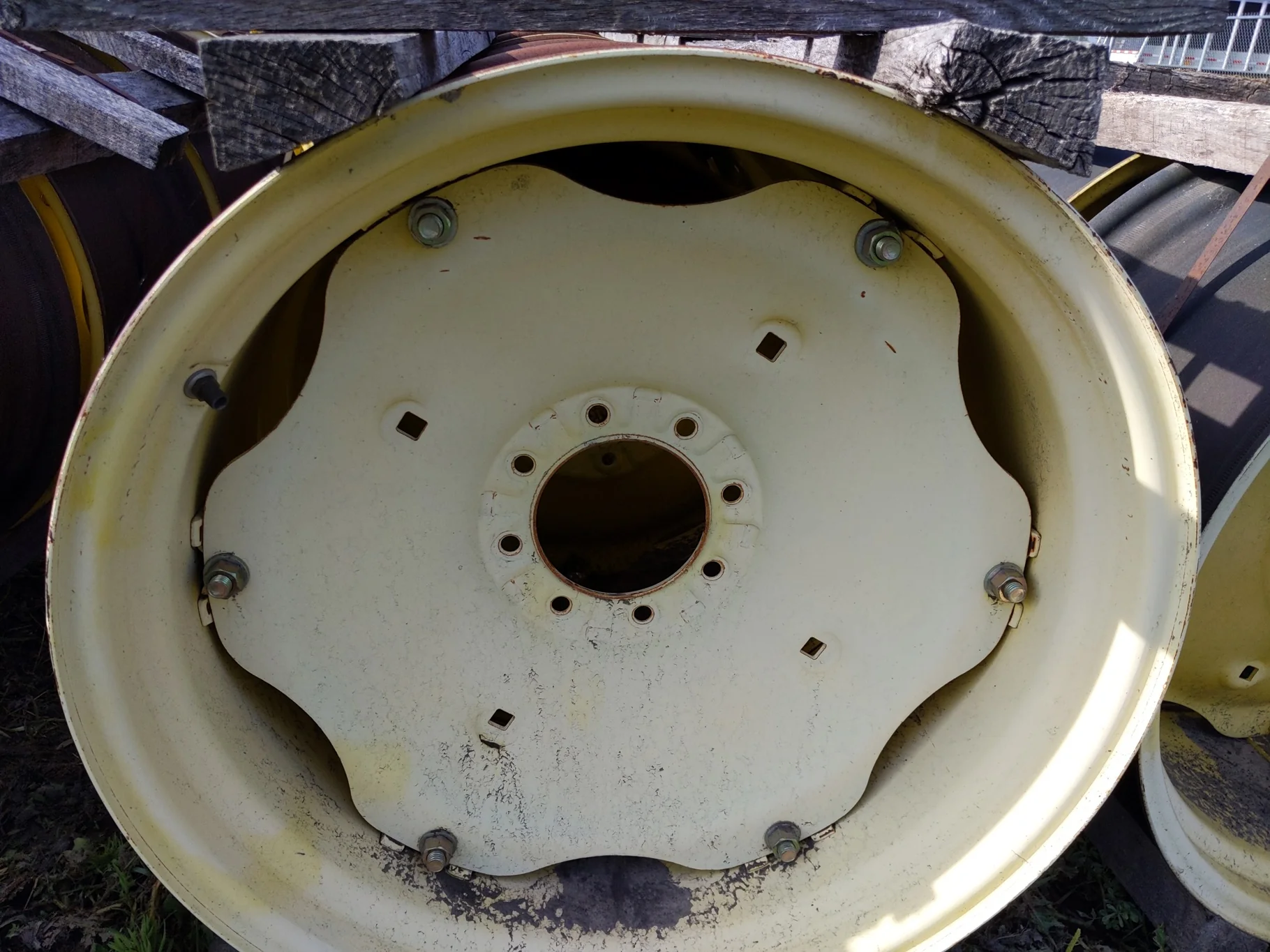 Used 15 X 28 JD 6 Clamp Rim with 8 Bolt Center 8-8-6.0