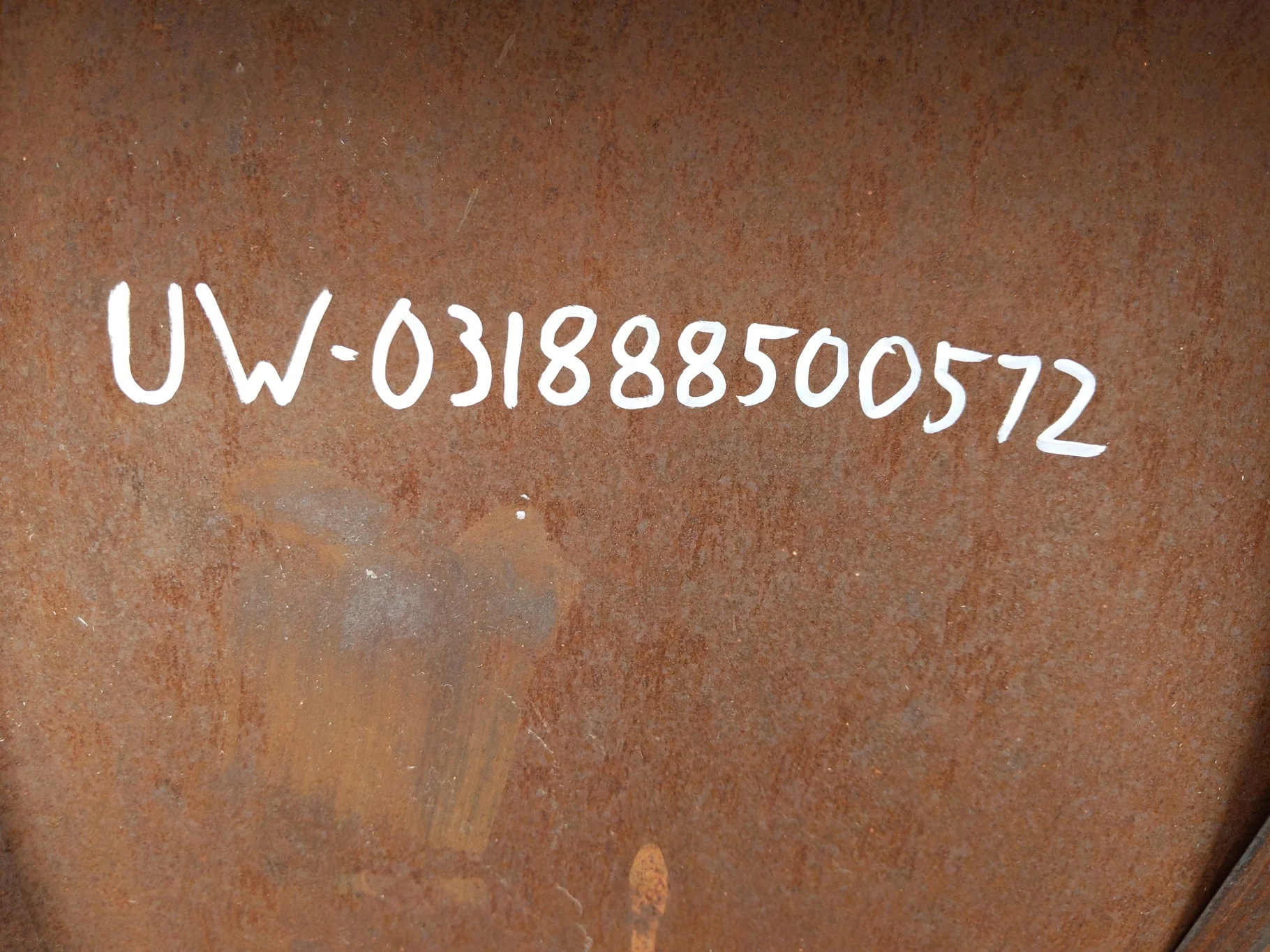 Used 15 X 28 JD 6 Clamp Rim with 8 Bolt Center 8-8-6.0 image 2
