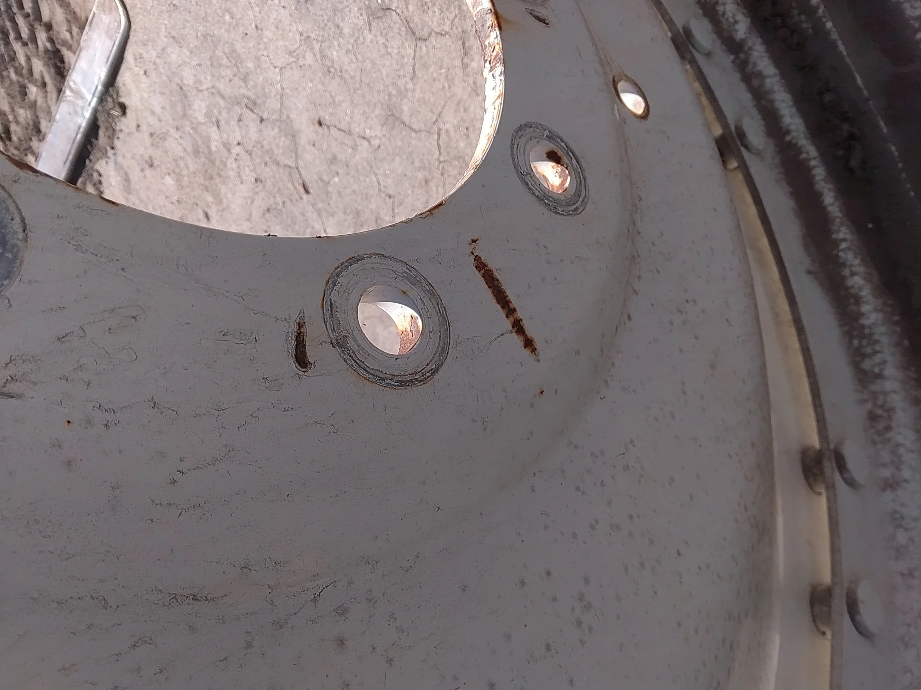 Used 12 X 50 NH GKN Rim with Large 8 Center image 6