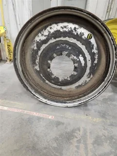 Used 16 x 46 10 Bolt Silver Dual Wheel