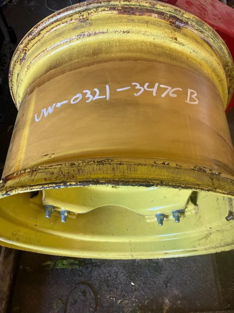 Used 15 X 24 John Deere Yellow 8 Bolt (.846) GKN Style Wheel (8-8-6)