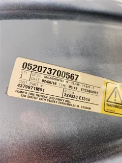 Used 15 x 50 10-13.189-11.075 (.937) Agco Gray Dual Wheel image 3
