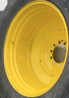 Used 20 X 42 John Deere Yellow10 Bolt (.906) Inside Dolly Dual Wheel (10-13.18-11.09) 14.4 inset image 3