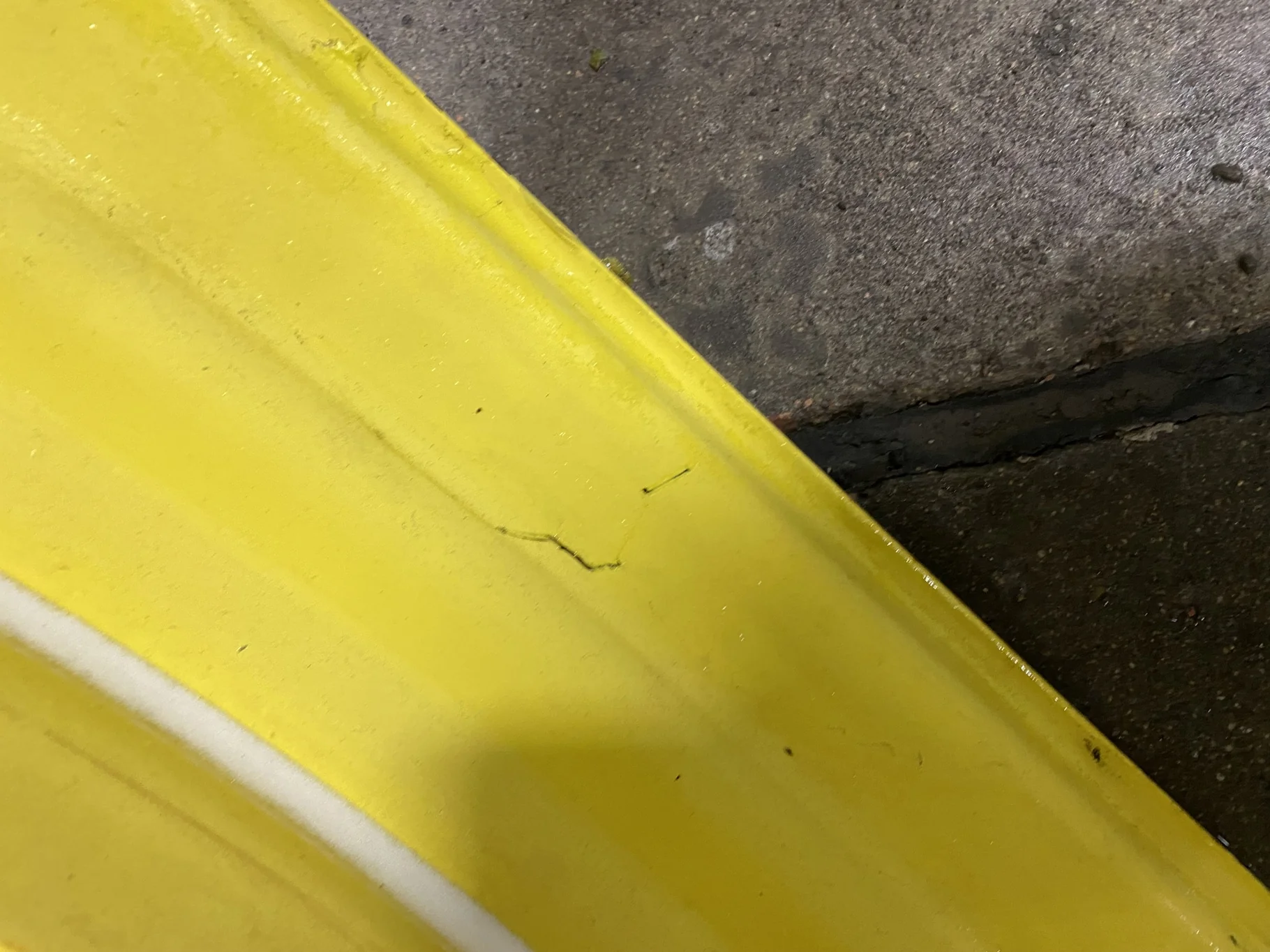 Used 16 X 42 John Deere Yellow 12 Bolt Stub Disc - Fair Condition 
(Scratches, Gashes, Rust Spots) image 4