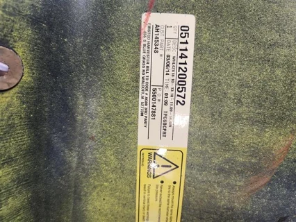 USED 18 X 42 10-13.19-11.07-14.4 (INSIDE) DOLLY DUAL YELLOW WHEEL