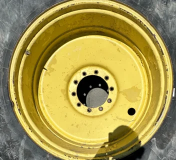 Used 16 x 38 Titan 10 Bolt John Deere Yellow Wheel