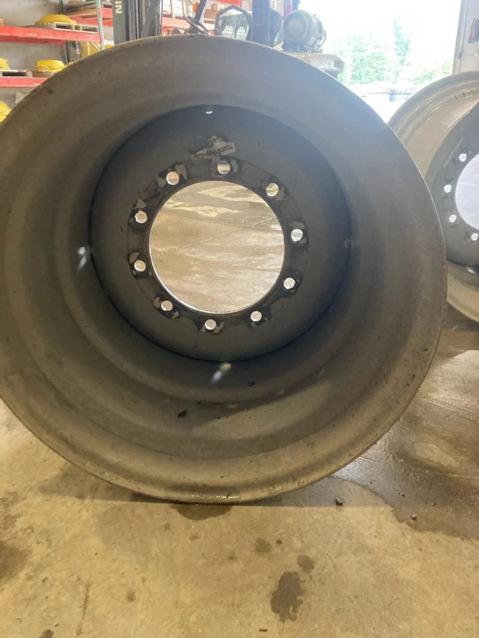 Used 25 X 26 Fendt Ideal (Agco Gray) 10 Bolt (.984) Combine Wheel (10-13.187-11)
