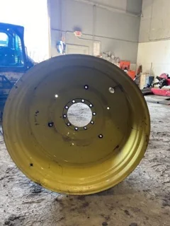 Used 20 X 46 John Deere Yellow 10 Bolt (.905) Dual Rim (10-13.187-11.080) 2" BS image 2