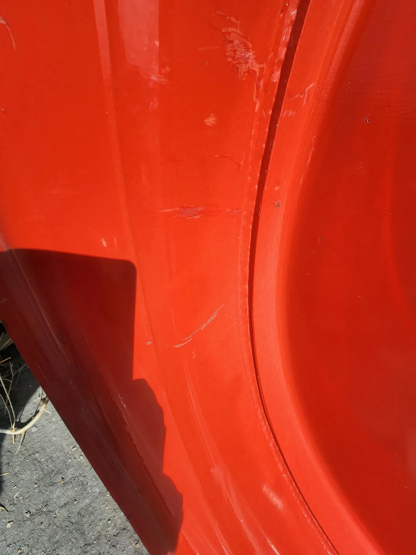 used 12 X 54 10 stub disc with 10bolt center Fendt Red; Scratches image 8