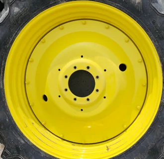 Used 10 X 46 John Deere Yellow 12 Bolt (.937) Stub Disc Wheel (12-32.047-30.09) - 3.875" with a 38" image 3