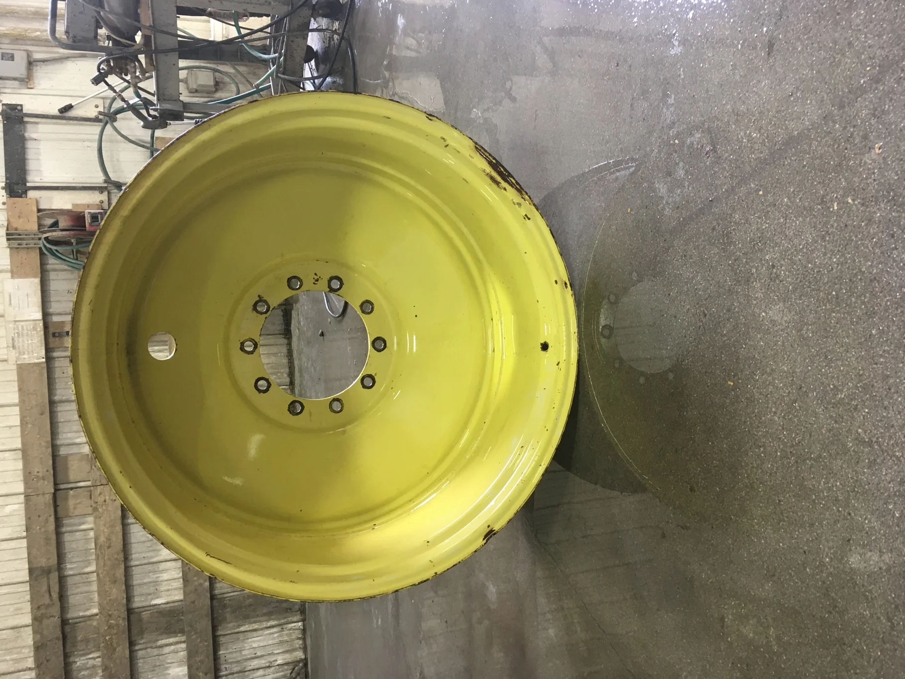 Used 18 X 38 John Deere Yellow 10 Bolt Dual Wheel (10-13.189-11.070) image 2
