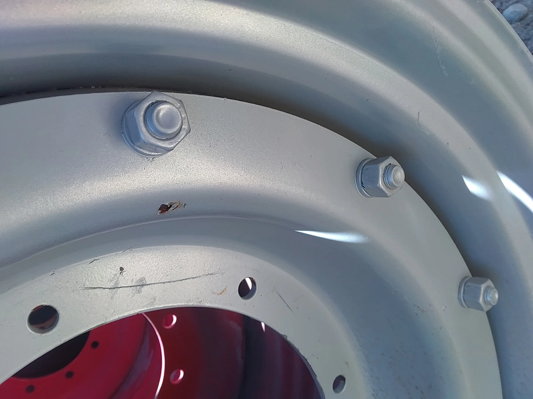 Used 12 X 28 Case Sliver GKN Style Stub Disc (8-16-14) Rim Scratches - Good Condition image 10