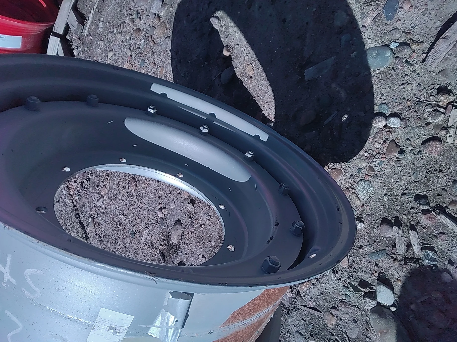 Used 12 X 28 Case Sliver GKN Style Stub Disc (8-16-14) Rim Scratches - Good Condition image 4