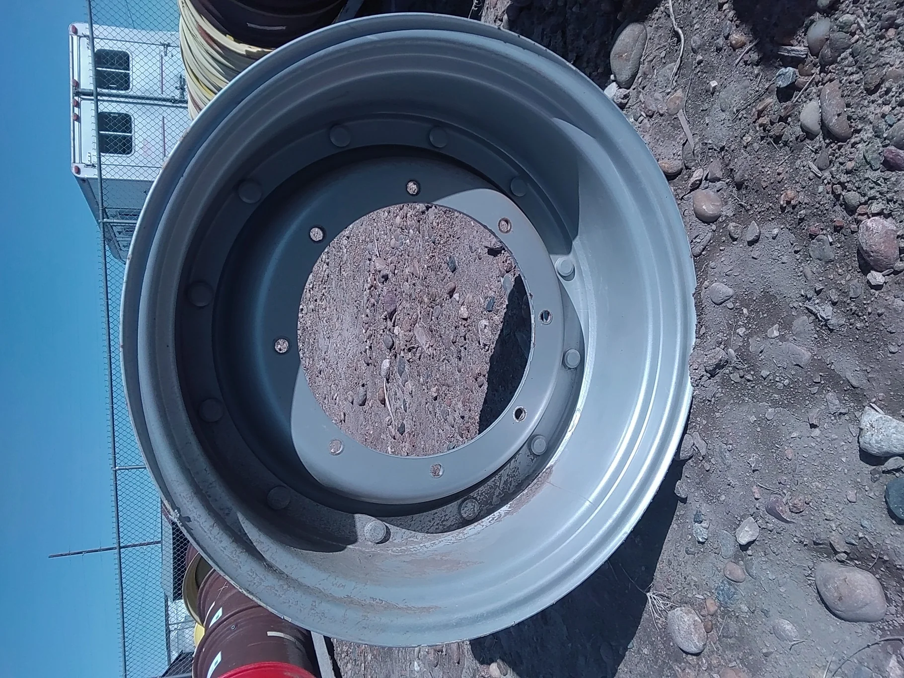 Used 12 X 28 Case Sliver GKN Style Stub Disc (8-16-14) Rim Scratches - Good Condition image 6