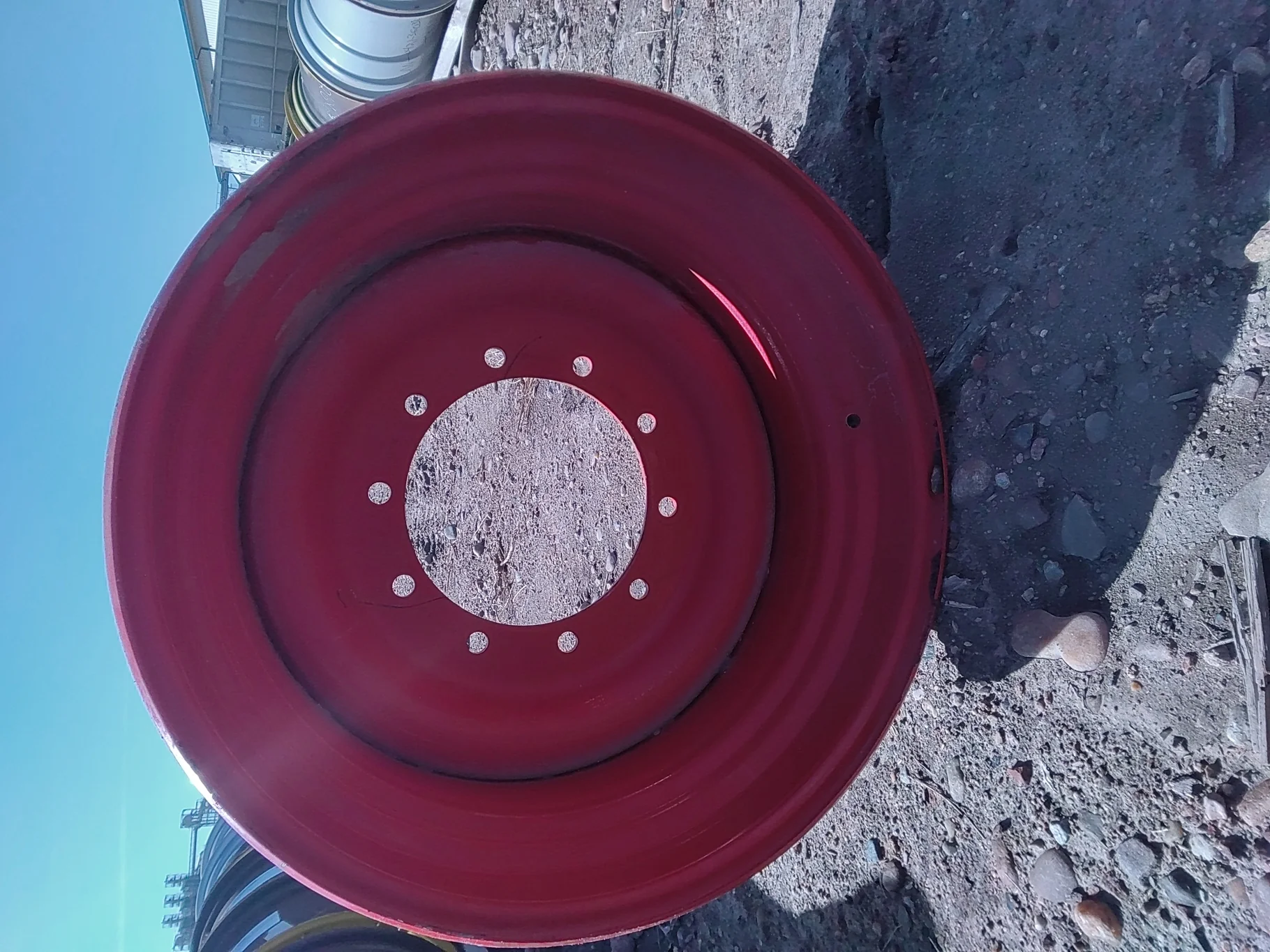 Used 16 X 28 Fendt 10 Bolt Rim - Good Condition image 3