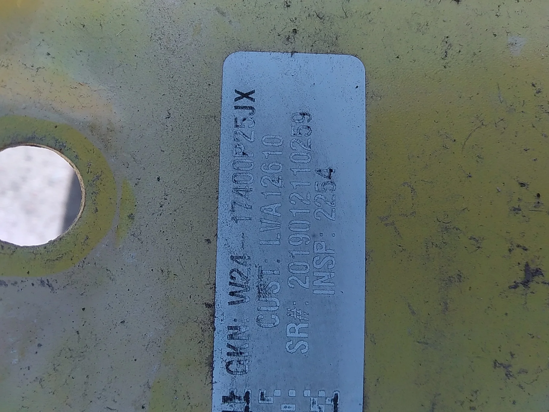Used 10 X 24 John Deere Yellow GKN Style Rim