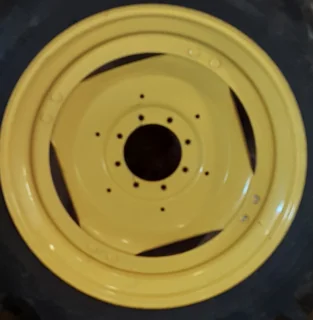 Used 12 X 38 John Deere Yellow 8 Bolt GKN Style Wheel (8-10-8)