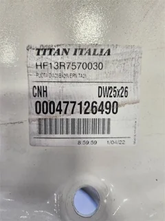 Take-Off 25 X 26 (.875) 5" (10-8.86-6.95) NH White Rear Combine Wheel