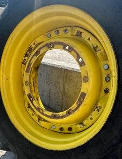 Used 15 x 34 12 Bolt Disc Yellow Wheel