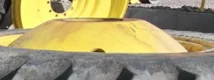 USED 16 X 38 10-13.187-11.07-14.4 (INSIDE) DOLLY DUAL YELLOW WHEEL image 4