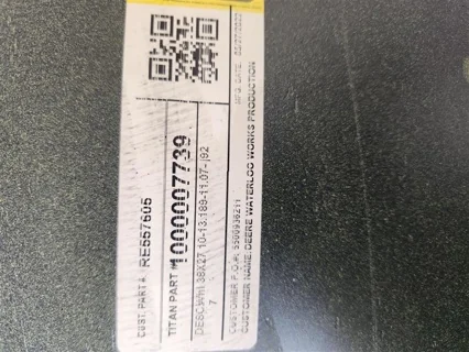 Used 27 X 38 10-13.189-11.07 (.937) Dual Yellow Wheel
