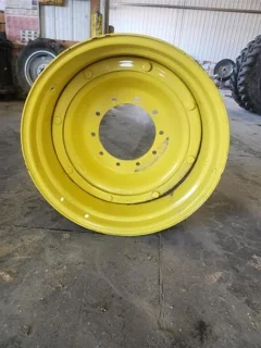 Take-Off 18 X 28 10 Bolt Moveero Waffle Wheel JD Ag Yellow image 3