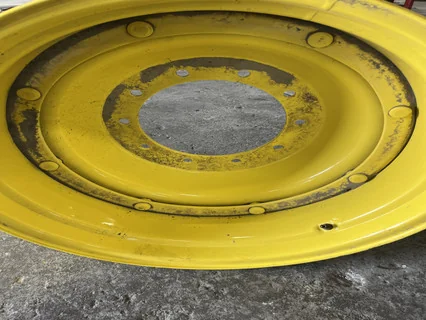 Take-Off 18 X 28 10 Bolt Moveero Waffle Wheel JD Ag Yellow image 4