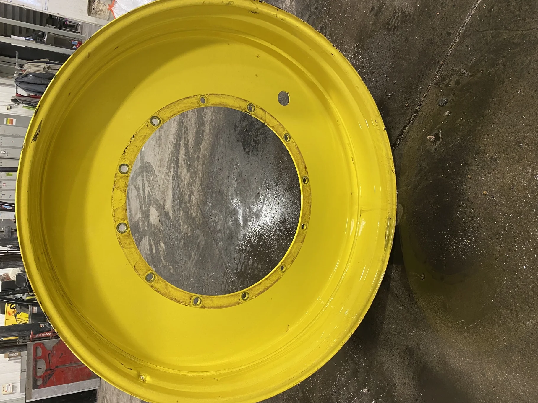 Used 12 X 54 John Deere Yellow 12 Bolt (.937) Stub Disc (12-32.047-30.09) -3.375" - Good Condition (