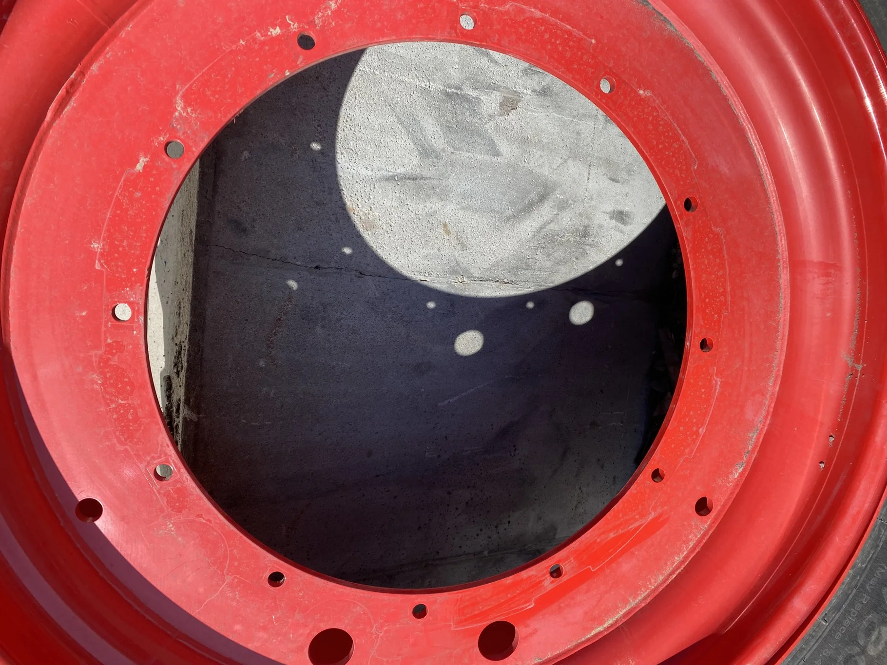 Used 16 X 46 Fendt Red Stub Disc - Scratches image 2